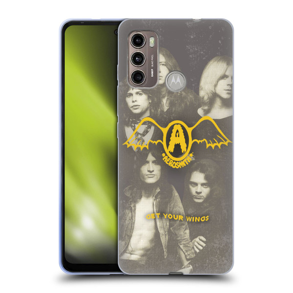 Aerosmith Classics Get Your Wings Soft Gel Case for Motorola Moto G60 / Moto G40 Fusion