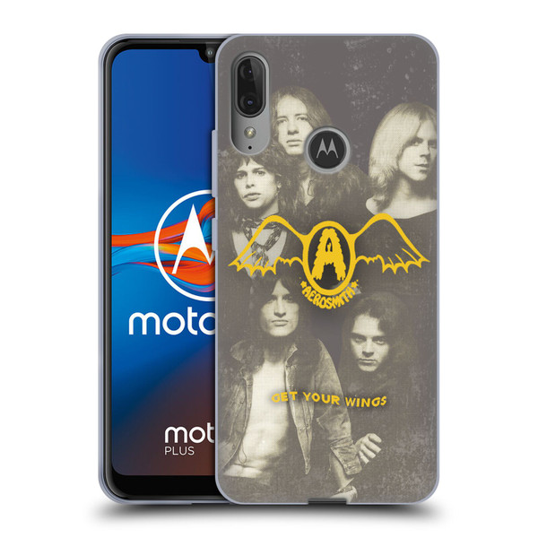 Aerosmith Classics Get Your Wings Soft Gel Case for Motorola Moto E6 Plus