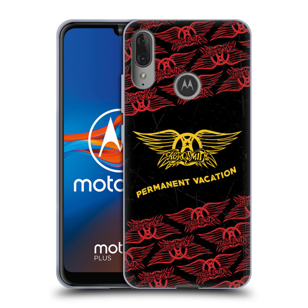 Aerosmith Classics Permanent Vacation Soft Gel Case for Motorola Moto E6 Plus