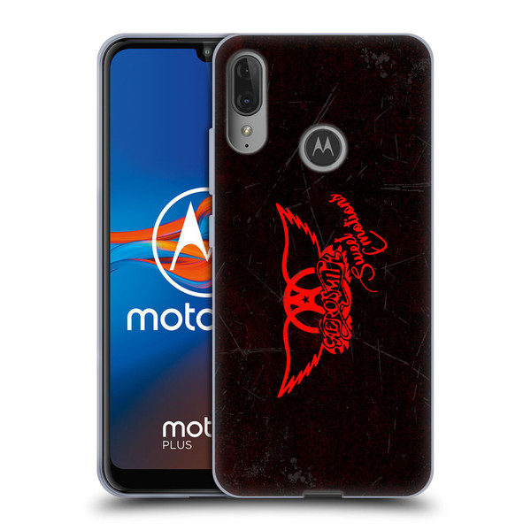 Aerosmith Classics Red Winged Sweet Emotions Soft Gel Case for Motorola Moto E6 Plus