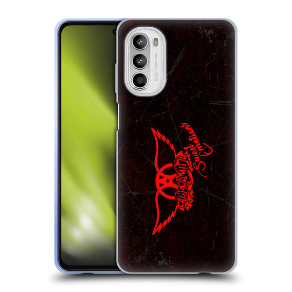 Aerosmith Classics Red Winged Sweet Emotions Soft Gel Case for Motorola Moto G52
