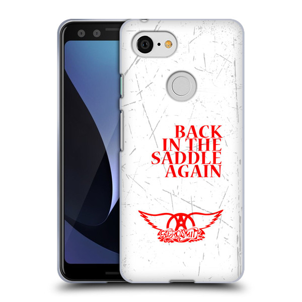 Aerosmith Classics Back In The Saddle Again Soft Gel Case for Google Pixel 3