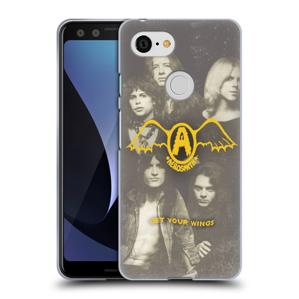 Aerosmith Classics Get Your Wings Soft Gel Case for Google Pixel 3