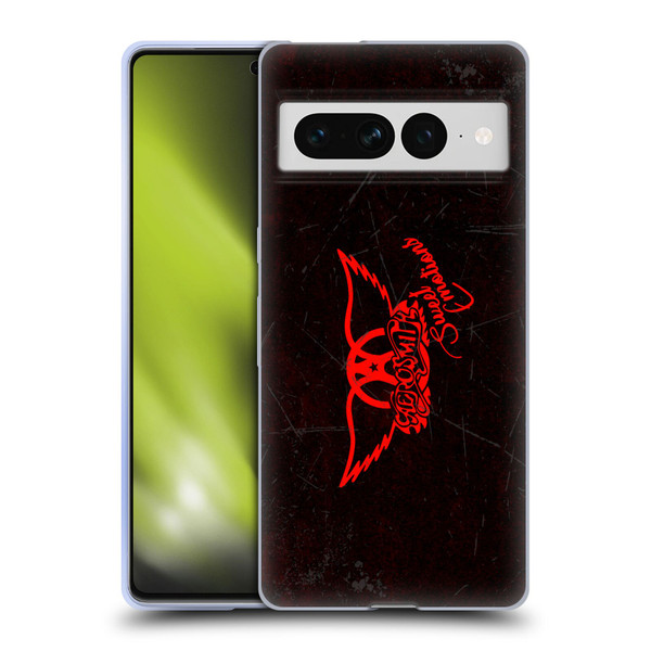 Aerosmith Classics Red Winged Sweet Emotions Soft Gel Case for Google Pixel 7 Pro