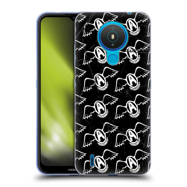 Aerosmith Classics Logo Pattern Soft Gel Case for Nokia 1.4