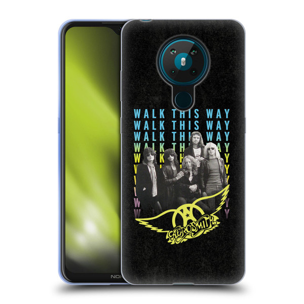 Aerosmith Classics Walk This Way Soft Gel Case for Nokia 5.3