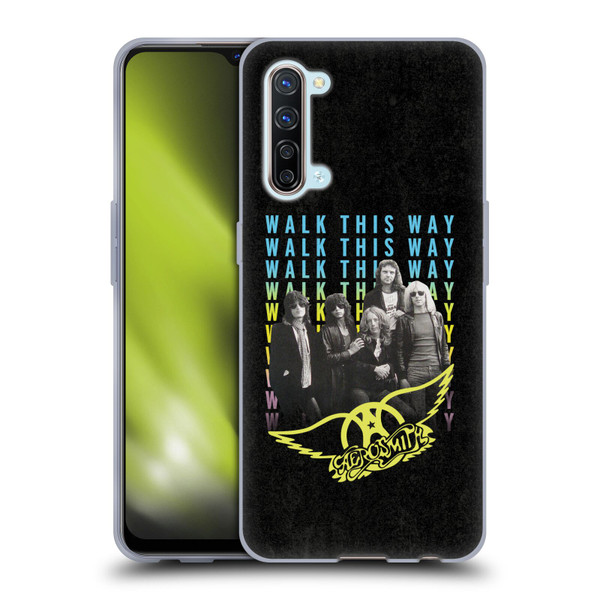 Aerosmith Classics Walk This Way Soft Gel Case for OPPO Find X2 Lite 5G