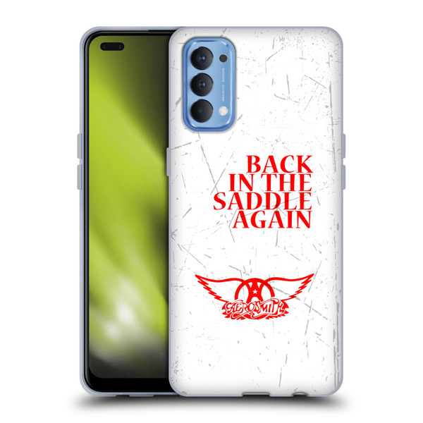 Aerosmith Classics Back In The Saddle Again Soft Gel Case for OPPO Reno 4 5G