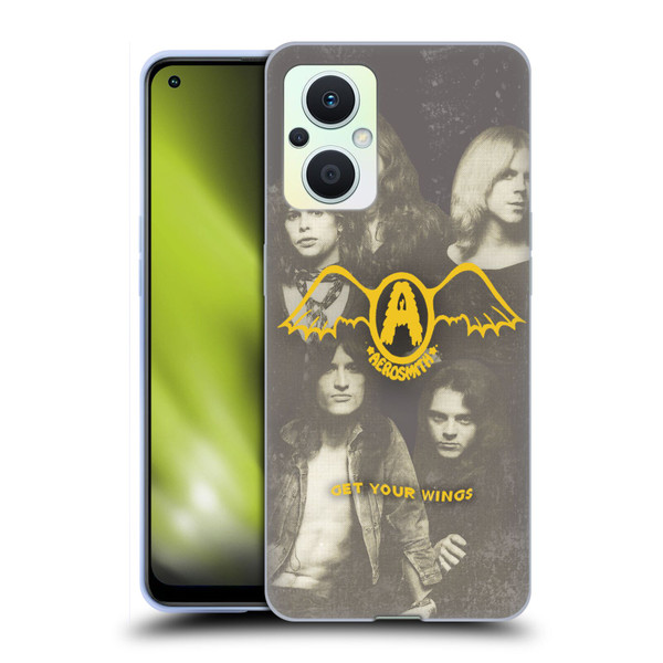 Aerosmith Classics Get Your Wings Soft Gel Case for OPPO Reno8 Lite