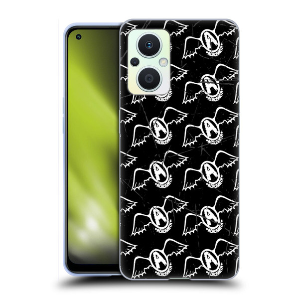 Aerosmith Classics Logo Pattern Soft Gel Case for OPPO Reno8 Lite