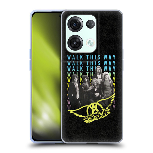 Aerosmith Classics Walk This Way Soft Gel Case for OPPO Reno8 Pro