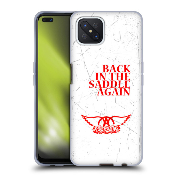 Aerosmith Classics Back In The Saddle Again Soft Gel Case for OPPO Reno4 Z 5G