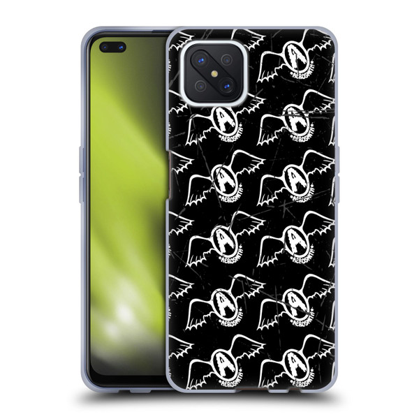 Aerosmith Classics Logo Pattern Soft Gel Case for OPPO Reno4 Z 5G