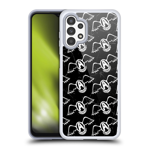 Aerosmith Classics Logo Pattern Soft Gel Case for Samsung Galaxy A13 (2022)