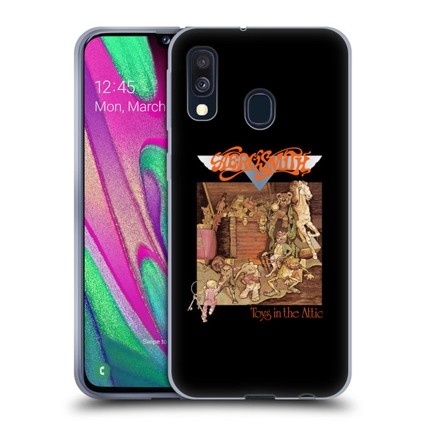 Aerosmith Classics Toys In The Attic Soft Gel Case for Samsung Galaxy A40 (2019)