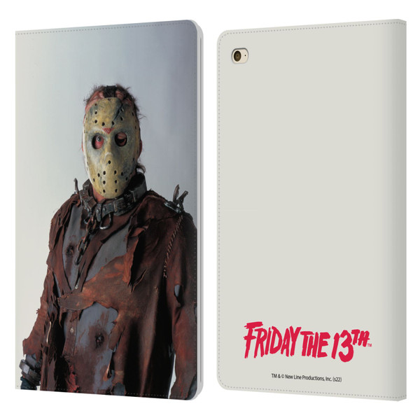 Friday the 13th: Jason X Comic Art And Logos Jason Leather Book Wallet Case Cover For Apple iPad mini 4