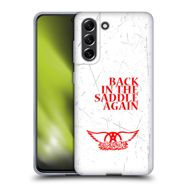 Aerosmith Classics Back In The Saddle Again Soft Gel Case for Samsung Galaxy S21 FE 5G