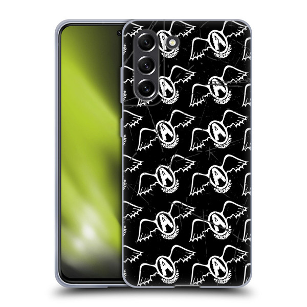 Aerosmith Classics Logo Pattern Soft Gel Case for Samsung Galaxy S21 FE 5G