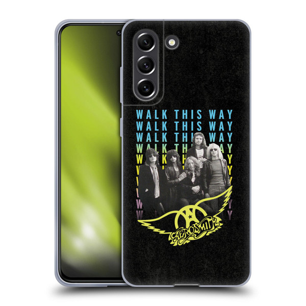Aerosmith Classics Walk This Way Soft Gel Case for Samsung Galaxy S21 FE 5G