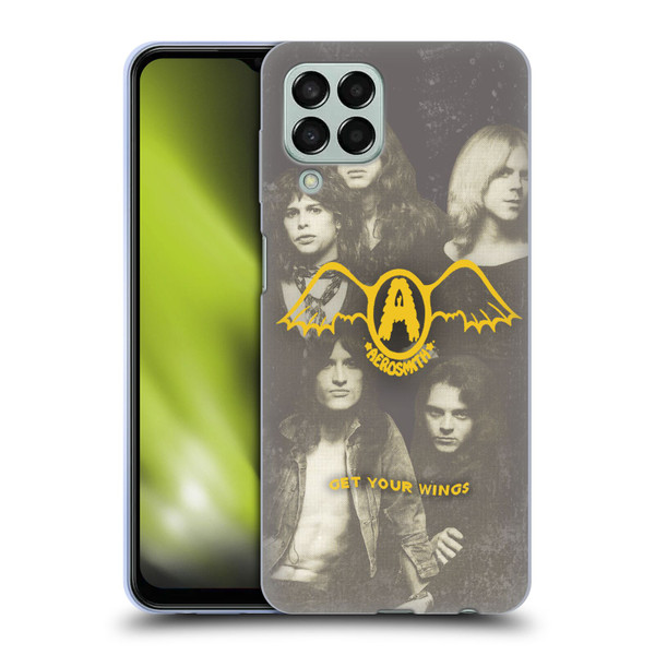 Aerosmith Classics Get Your Wings Soft Gel Case for Samsung Galaxy M33 (2022)
