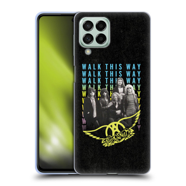 Aerosmith Classics Walk This Way Soft Gel Case for Samsung Galaxy M53 (2022)