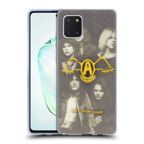 Aerosmith Classics Get Your Wings Soft Gel Case for Samsung Galaxy Note10 Lite
