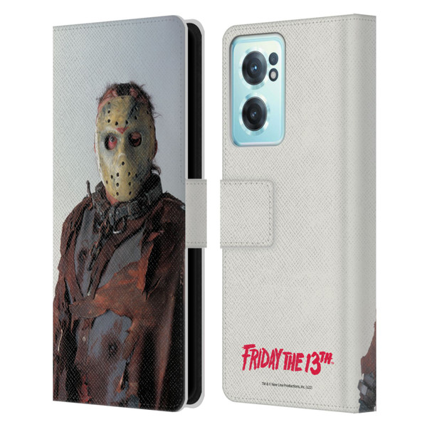 Friday the 13th: Jason X Comic Art And Logos Jason Leather Book Wallet Case Cover For OnePlus Nord CE 2 5G