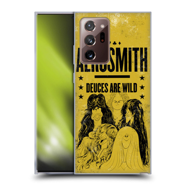 Aerosmith Classics Deuces Are Wild Soft Gel Case for Samsung Galaxy Note20 Ultra / 5G