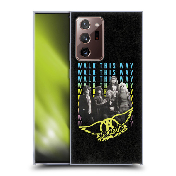 Aerosmith Classics Walk This Way Soft Gel Case for Samsung Galaxy Note20 Ultra / 5G