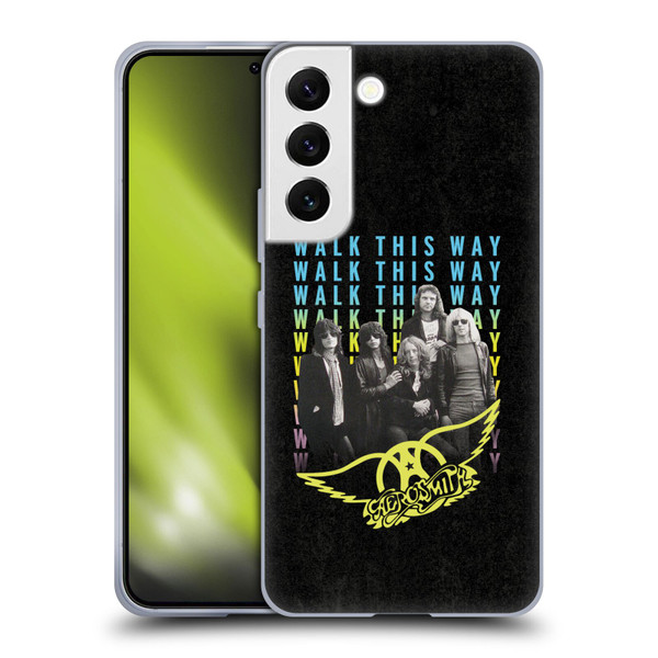 Aerosmith Classics Walk This Way Soft Gel Case for Samsung Galaxy S22 5G