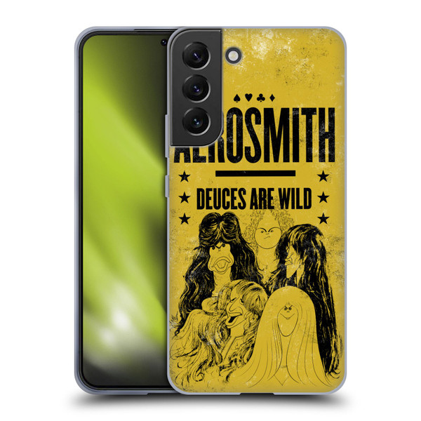 Aerosmith Classics Deuces Are Wild Soft Gel Case for Samsung Galaxy S22+ 5G
