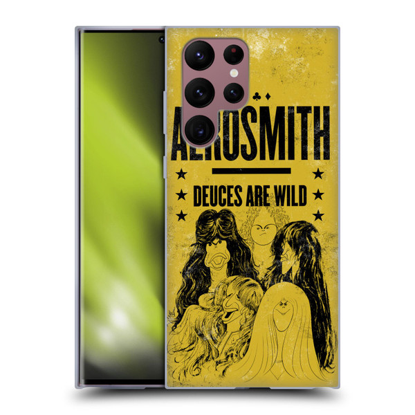 Aerosmith Classics Deuces Are Wild Soft Gel Case for Samsung Galaxy S22 Ultra 5G
