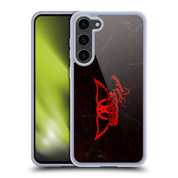 Aerosmith Classics Red Winged Sweet Emotions Soft Gel Case for Samsung Galaxy S23+ 5G