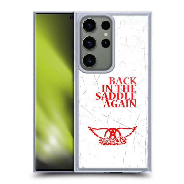 Aerosmith Classics Back In The Saddle Again Soft Gel Case for Samsung Galaxy S23 Ultra 5G