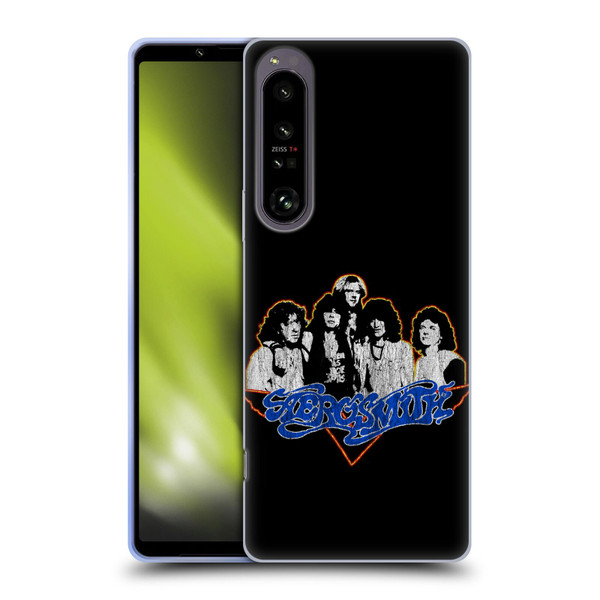 Aerosmith Classics Group Photo Vintage Soft Gel Case for Sony Xperia 1 IV