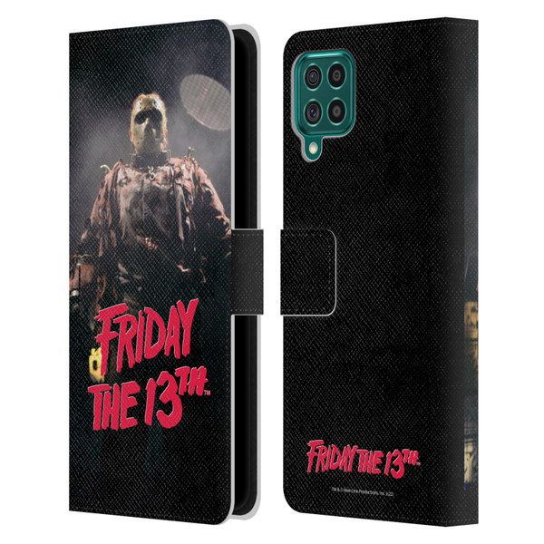 Friday the 13th: Jason X Graphics Jason Voorhees Leather Book Wallet Case Cover For Samsung Galaxy F62 (2021)