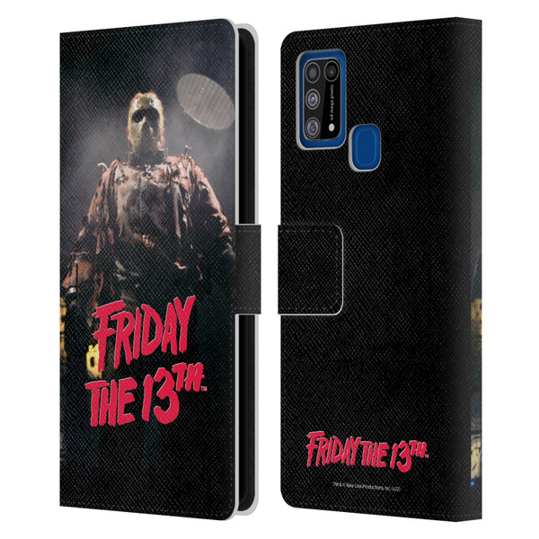 Friday the 13th: Jason X Comic Art And Logos Jason Voorhees Leather Book Wallet Case Cover For Samsung Galaxy M31 (2020)