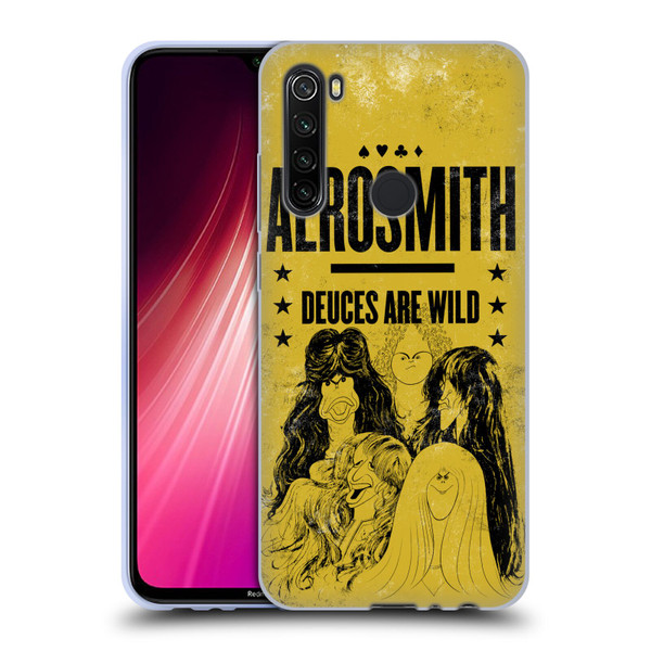 Aerosmith Classics Deuces Are Wild Soft Gel Case for Xiaomi Redmi Note 8T