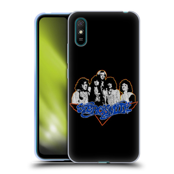 Aerosmith Classics Group Photo Vintage Soft Gel Case for Xiaomi Redmi 9A / Redmi 9AT