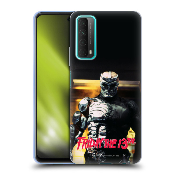 Friday the 13th: Jason X Comic Art And Logos Black And Red Soft Gel Case for Huawei P Smart (2021)