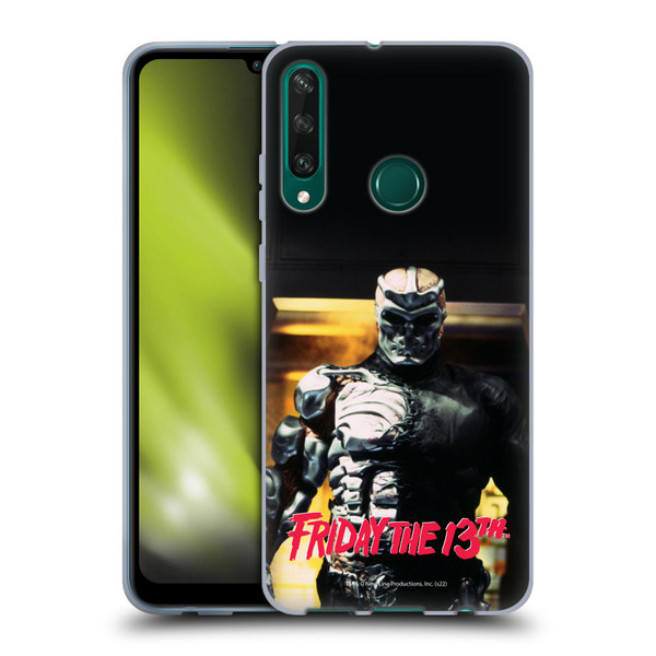 Friday the 13th: Jason X Comic Art And Logos Black And Red Soft Gel Case for Huawei Y6p