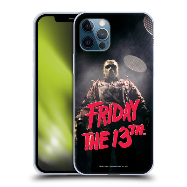 Friday the 13th: Jason X Comic Art And Logos Jason Voorhees Soft Gel Case for Apple iPhone 12 / iPhone 12 Pro