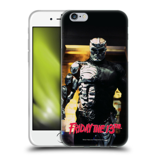 Friday the 13th: Jason X Comic Art And Logos Black And Red Soft Gel Case for Apple iPhone 6 / iPhone 6s