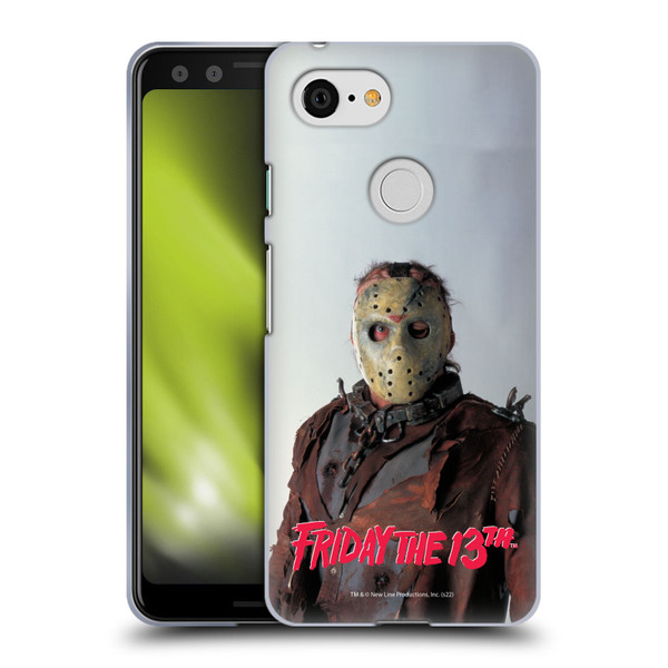 Friday the 13th: Jason X Comic Art And Logos 80th Anniversary Newspaper Soft Gel Case for Google Pixel 3
