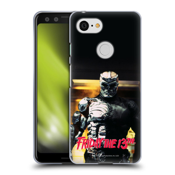 Friday the 13th: Jason X Graphics Jason Cyborg Soft Gel Case for Google Pixel 3