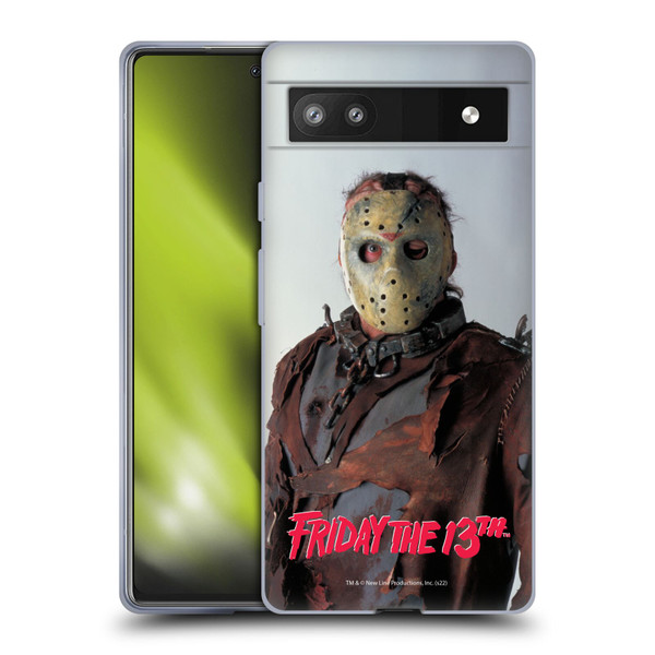 Friday the 13th: Jason X Comic Art And Logos 80th Anniversary Newspaper Soft Gel Case for Google Pixel 6a