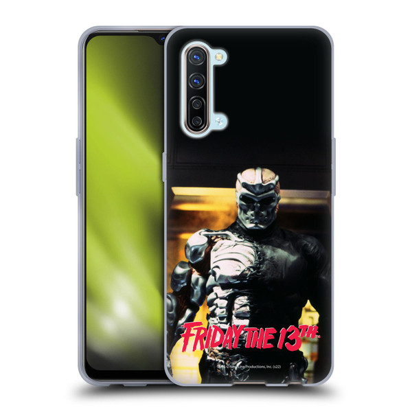 Friday the 13th: Jason X Comic Art And Logos Black And Red Soft Gel Case for OPPO Find X2 Lite 5G