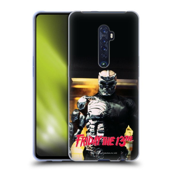 Friday the 13th: Jason X Comic Art And Logos Black And Red Soft Gel Case for OPPO Reno 2