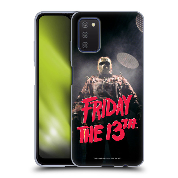 Friday the 13th: Jason X Comic Art And Logos Jason Voorhees Soft Gel Case for Samsung Galaxy A03s (2021)
