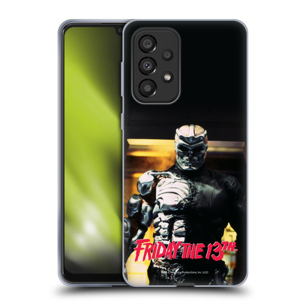 Friday the 13th: Jason X Comic Art And Logos Black And Red Soft Gel Case for Samsung Galaxy A33 5G (2022)